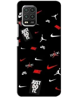 Чехол для Xiaomi Mi 10 Lite с картинкой «Nike Mix Pattern»
