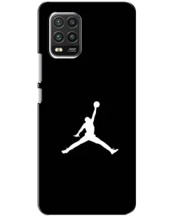 Чехол для Xiaomi Mi 10 Lite с картинкой «Jordan Silhouette»