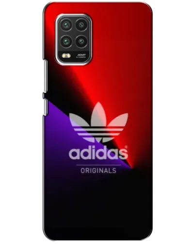 Чехол для Xiaomi Mi 10 Lite с картинкой «Adidas Red Neon»