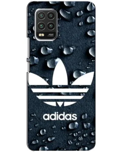 Чехол для Xiaomi Mi 10 Lite с картинкой «Adidas Trefoil Blue»