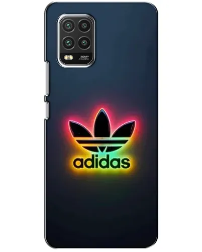 Чехол для Xiaomi Mi 10 Lite с картинкой «Неоновый Adidas»