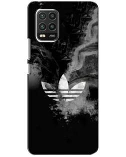 Чехол для Xiaomi Mi 10 Lite с картинкой «Абстрактный дым Adidas»
