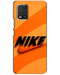 Чехол для Xiaomi Mi 10 Lite с картинкой «Оранжевый драйв Nike» Чехол для Xiaomi Mi 10 Lite с картинкой «Оранжевый драйв Nike»