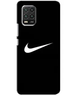 Чехол для Xiaomi Mi 10 Lite с картинкой «Минималистический Найк»
