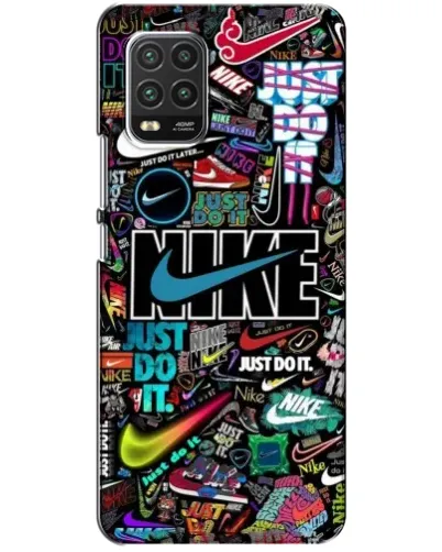 Чехол для Xiaomi Mi 10 Lite с картинкой «Яркий коллаж Nike» Чехол для Xiaomi Mi 10 Lite с картинкой «Яркий коллаж Nike»