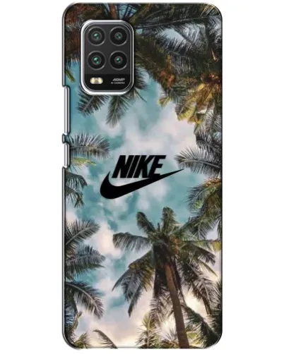 Чехол для Xiaomi Mi 10 Lite с картинкой «Тропический принт Nike» Чехол для Xiaomi Mi 10 Lite с картинкой «Тропический принт Nike»