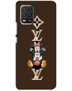 Чехол для Xiaomi Mi 10 Lite с картинкой «LV и Микки Маус»