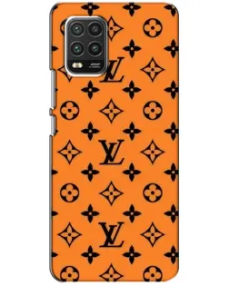 Чехол для Xiaomi Mi 10 Lite с картинкой «Оранжевый стиль LV»