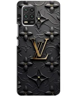 Чехол для Xiaomi Mi 10 Lite с картинкой «Кожаная текстура LV»