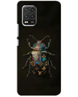 Чехол для Xiaomi Mi 10 Lite с картинкой «LV — мраморный принт»