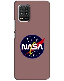 Чехол для Xiaomi Mi 10 Lite с картинкой «NASA — ретро космос» Чехол для Xiaomi Mi 10 Lite с картинкой «NASA — ретро космос»