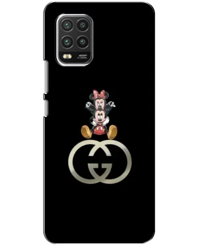Чехол для Xiaomi Mi 10 Lite с картинкой «Минни Маус на лого» Чехол для Xiaomi Mi 10 Lite с картинкой «Минни Маус на лого»
