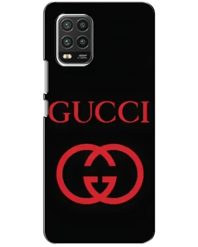 Чехол для Xiaomi Mi 10 Lite с картинкой «Gucci — красный логотип» Чехол для Xiaomi Mi 10 Lite с картинкой «Gucci — красный логотип»