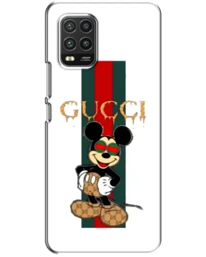 Чехол для Xiaomi Mi 10 Lite с картинкой «Микки Маус Gucci — полосы» Чехол для Xiaomi Mi 10 Lite с картинкой «Микки Маус Gucci — полосы»