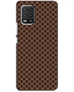 Чехол для Xiaomi Mi 10 Lite с картинкой «Gucci — шоколадная сетка»