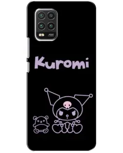 Чохол для Xiaomi Mi 10 Lite з картинкою «Kuromi — чорний мінімалізм» Чохол для Xiaomi Mi 10 Lite з картинкою «Kuromi — чорний мінімалізм»