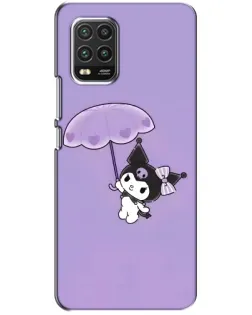 Чехол для Xiaomi Mi 10 Lite с картинкой «Kuromi с зонтиком»