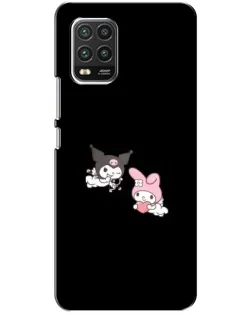 Чехол для Xiaomi Mi 10 Lite с картинкой «My Melody и Kuromi»