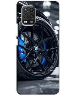 Чохол для Xiaomi Mi 10 Lite з картинкою «Колесо BMW зблизька»