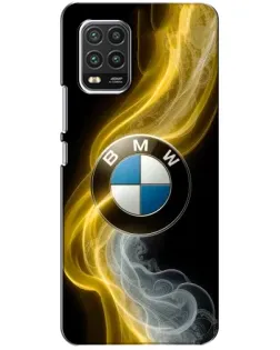 Чохол для Xiaomi Mi 10 Lite з картинкою «Золотистий дим BMW»