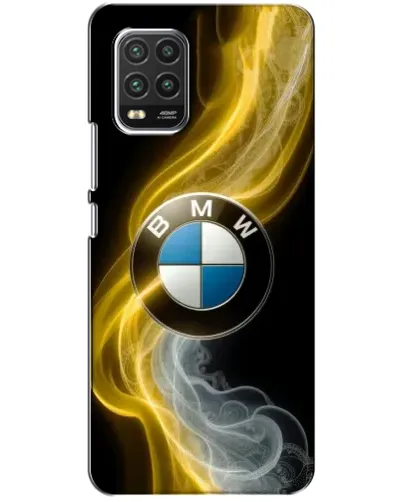 Чехол для Xiaomi Mi 10 Lite с картинкой «Золотистый дым BMW»