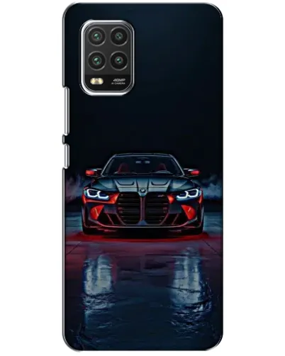 Чехол для Xiaomi Mi 10 Lite с картинкой «BMW на мокрой дороге»