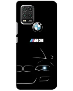 Чохол для Xiaomi Mi 10 Lite з картинкою «Мінімалістичний принт BMW M3»