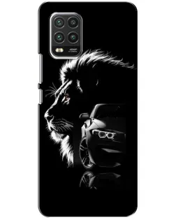 Чохол для Xiaomi Mi 10 Lite з картинкою «BMW та лев»