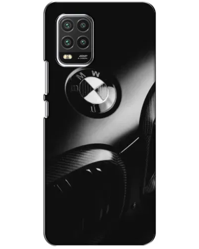 Чехол для Xiaomi Mi 10 Lite с картинкой «Эмблема BMW — макро»