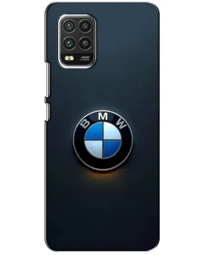 Чехол для Xiaomi Mi 10 Lite с картинкой «Логотип BMW — минимализм»