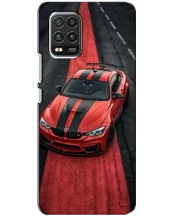 Чохол для Xiaomi Mi 10 Lite з картинкою «BMW на червоній доріжці»
