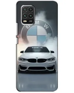 Чохол для Xiaomi Mi 10 Lite з картинкою «BMW в білому диму»