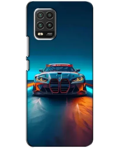 Чехол для Xiaomi Mi 10 Lite с картинкой «BMW — огни неона» Чехол для Xiaomi Mi 10 Lite с картинкой «BMW — огни неона»