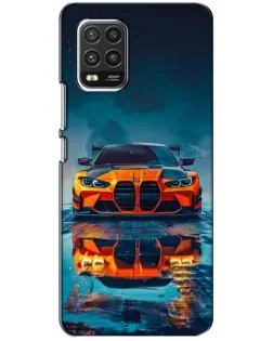 Чохол для Xiaomi Mi 10 Lite з картинкою «BMW — золота емблема»