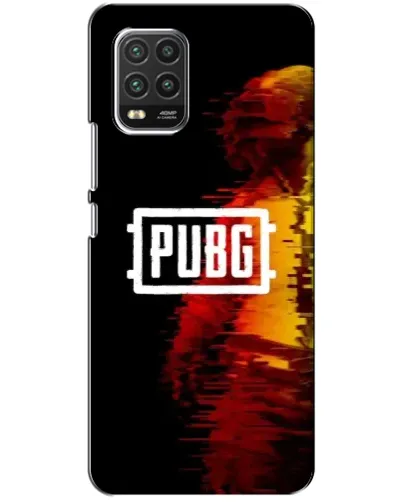 Чехол для Xiaomi Mi 10 Lite с картинкой «Яркий логотип PUBG»