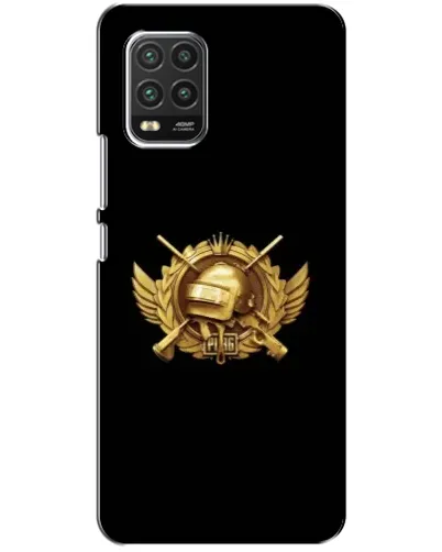 Чехол для Xiaomi Mi 10 Lite с картинкой «PUBG — оранжевый градиент»