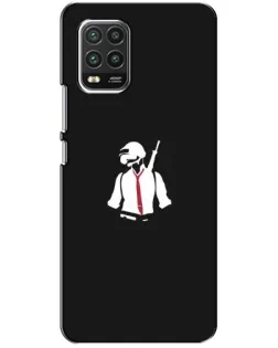 Чехол для Xiaomi Mi 10 Lite с картинкой «PUBG — силуэт воина» Чехол для Xiaomi Mi 10 Lite с картинкой «PUBG — силуэт воина»
