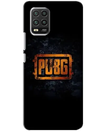 Чехол для Xiaomi Mi 10 Lite с картинкой «PUBG — золотой логотип»