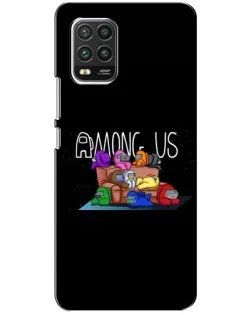 Чохол для Xiaomi Mi 10 Lite з картинкою «Логотип Among Us» Чохол для Xiaomi Mi 10 Lite з картинкою «Логотип Among Us»