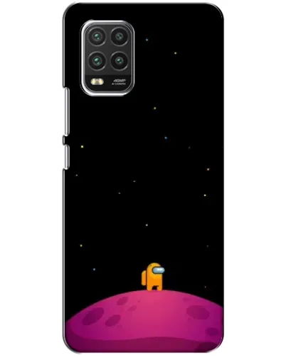 Чехол для Xiaomi Mi 10 Lite с картинкой «Одинокий герой на планете»