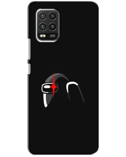 Чехол для Xiaomi Mi 10 Lite с картинкой «Among Us шлем»