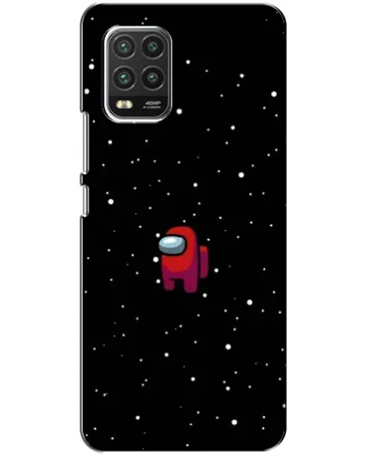 Чехол для Xiaomi Mi 10 Lite с картинкой «Красный Among Us»
