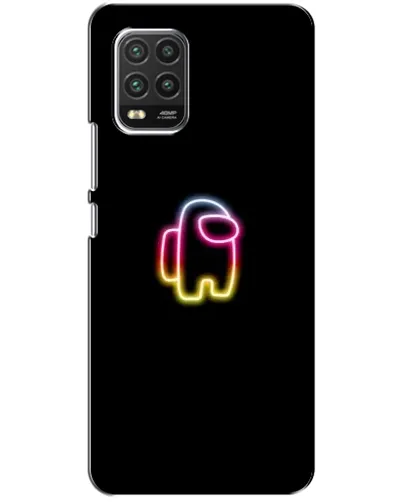 Чехол для Xiaomi Mi 10 Lite с картинкой «Among Us градиент»