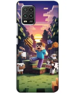 Чохол для Xiaomi Mi 10 Lite з картинкою «Стів на фермі» Чохол для Xiaomi Mi 10 Lite з картинкою «Стів на фермі»