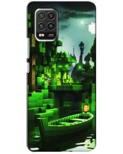 Чохол для Xiaomi Mi 10 Lite з картинкою «Minecraft лісовий пейзаж» Чохол для Xiaomi Mi 10 Lite з картинкою «Minecraft лісовий пейзаж»