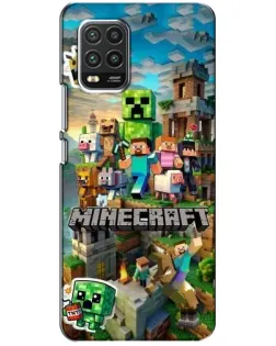 Чохол для Xiaomi Mi 10 Lite з картинкою «Замок Minecraft» Чохол для Xiaomi Mi 10 Lite з картинкою «Замок Minecraft»