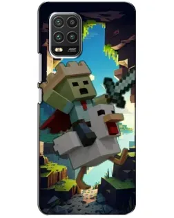 Чохол для Xiaomi Mi 10 Lite з картинкою «Стів та гусь» Чохол для Xiaomi Mi 10 Lite з картинкою «Стів та гусь»