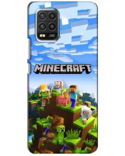Чехол для Xiaomi Mi 10 Lite с картинкой «Minecraft классический мир» Чехол для Xiaomi Mi 10 Lite с картинкой «Minecraft классический мир»