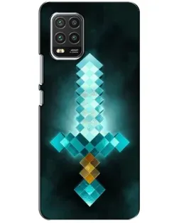 Чохол для Xiaomi Mi 10 Lite з картинкою «Алмазний меч неон» Чохол для Xiaomi Mi 10 Lite з картинкою «Алмазний меч неон»