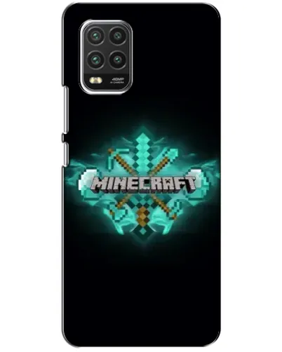Чехол для Xiaomi Mi 10 Lite с картинкой «Minecraft Diamond лого» Чехол для Xiaomi Mi 10 Lite с картинкой «Minecraft Diamond лого»
